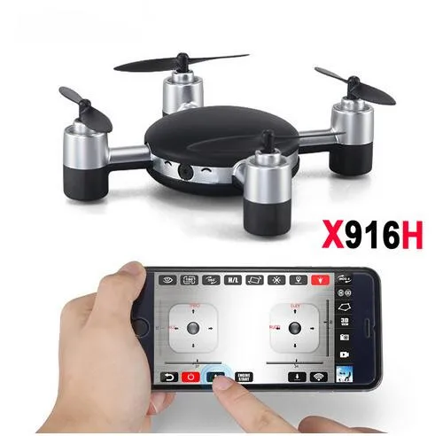 

rc drone X916H 2.4G 4CH 6 Axis Gyro with Wifi hd Fpv Camera RC Quadcopter RTF Mini Drones Real-time smartphone APP Control toys