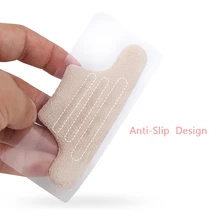 1 пара гелевых подушечек пятки назад Подкладка под ножки пятки подушки мягкие силиконовые невидимый гель Нескользящие высокие для защиты вашей стопы от боли