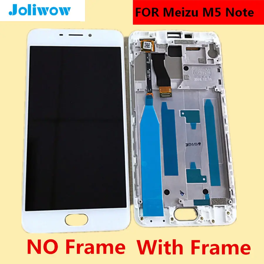 

For Meizu m5 note M621Q M621M M621C M621H / Meilan Note 5 LCD Display + Touch Screen Digitizer Assembly Replacement