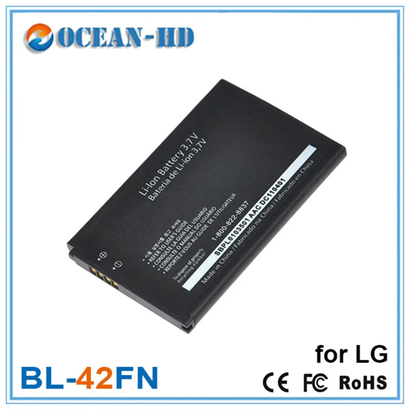 Cheapest 1250mah BL 42FN Rechargeable Lithium Cellphone Battery For LG