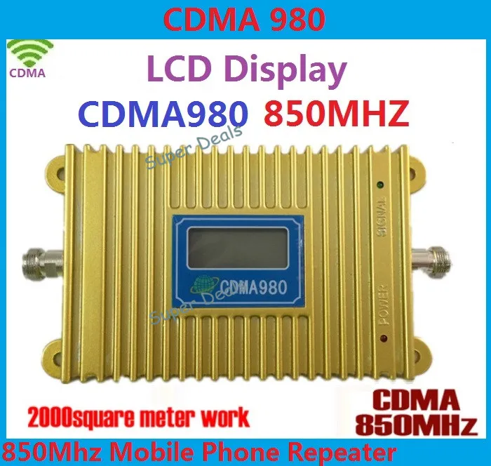 

CDMA Mobile Phone Signal Repeater gsm 2g 4g cellular signal booster support data LTE FDD signal amplifiers 850MHz booster