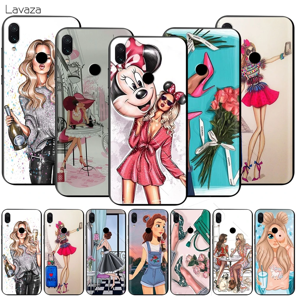 

Lavaza Fashion Coffee Girl Paris Case for Xiaomi 9T Pro CC9 A3 Redmi K20 7A for Huawei Honor 20 9X P20 Lite Nova 5i Y9