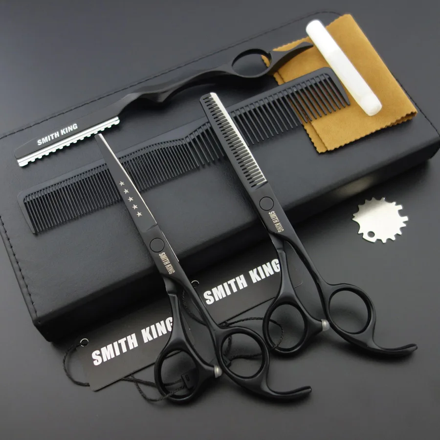 

5.5 inch Professional Hair dressing scissors/Shears,Cutting scissors+Thinning scissors+razor+comb+kits high quality!