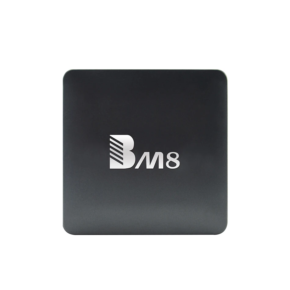 BM8 tv Box Android6.0 marshmallow Amlogic S905X четырехъядерный 2G 32G поддержка OTA обновление Wifi Bluetooth 4K 17,0 H.265 1080P