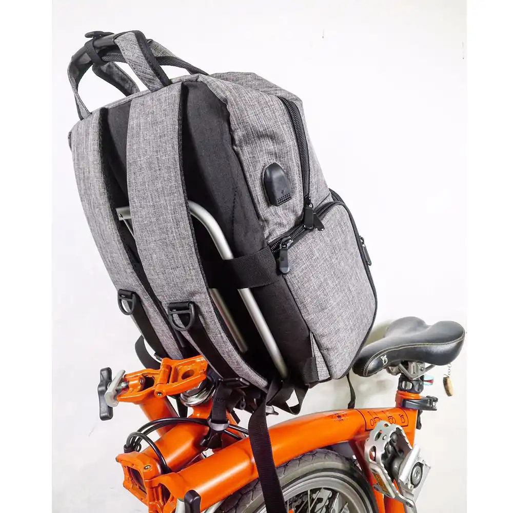 Trigo Della Bici Della Lega Di S Telaio Borsa Dello Zaino Della Spalla Sacchetto Di Bascket Cornici Per Brompton Anteriore Carrier Accessori Per Biciclette Aliexpress