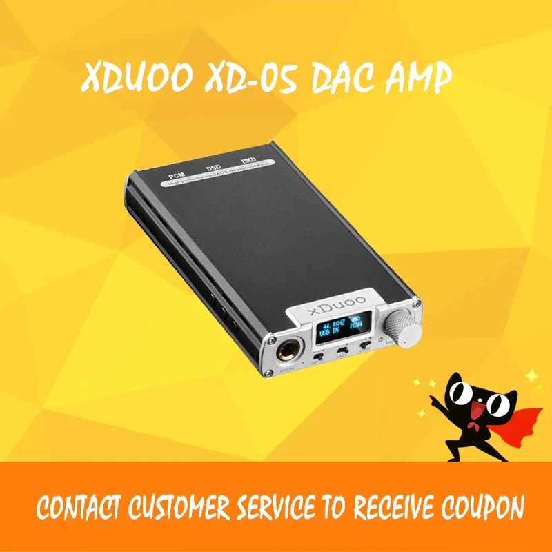 

XDuoo XD 05 headphone amplifier usb dac dsd decoding player volume control portable amplifier audio amp