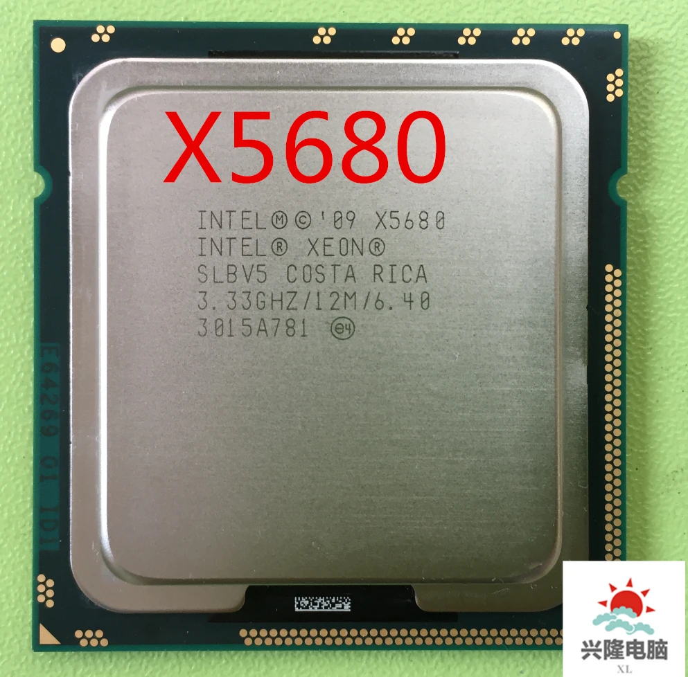 Процессор Intel Xeon X5680 3,33 ГГц LGA1366 12 МБ кэш L3 шесть ядер серверный процессор