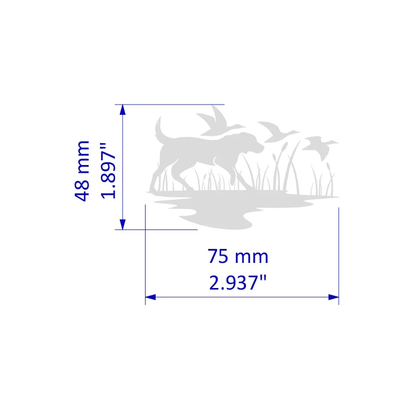 DUOFEN металлические режущие штампы охотничьи собаки птицы тиснение Трафарет DIY скрапбук бумажный альбом Новинка