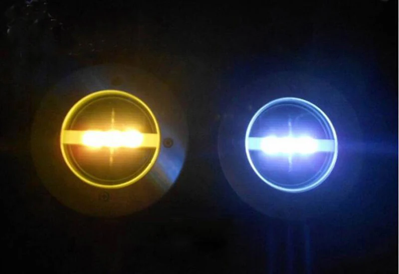 Painel de Iluminação ao ar Movido a Energia Lâmpadas de Assoalho Levou as Luzes do Ponto do Jardim Lote Livre Solar Levou Luz Convés 3 Subterrânea Via 4 Pçs - 10 Lâmpadas subterrâneas