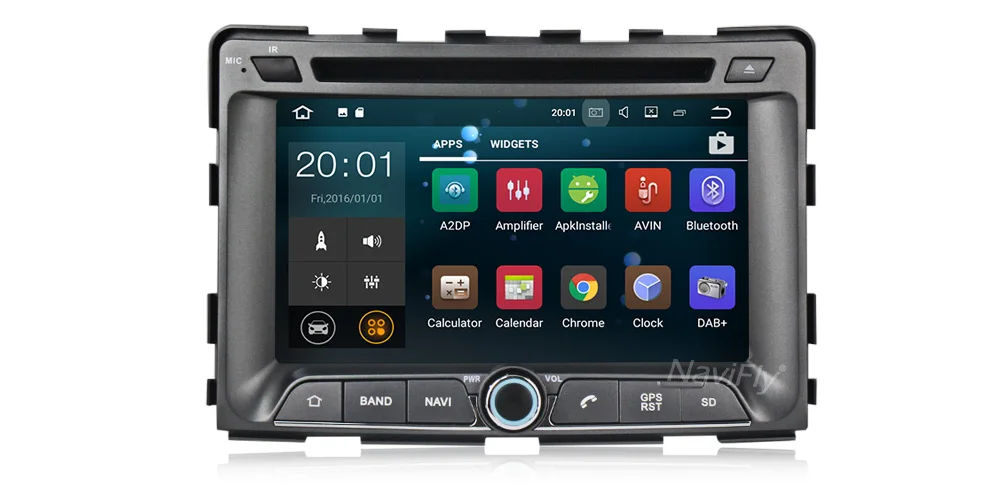 Excellent Android9.0 2G RAM 16G ROM Car multimedia player for SsangYong Rexton 2005-2018 Rodius/stavic 2004 Car radio fm cassette 13