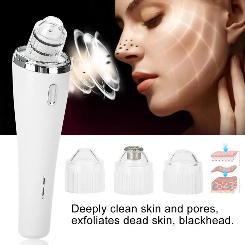 Facial Blackhead Dead Skin Removal Vacuum Suck Out Blackhead Beauty