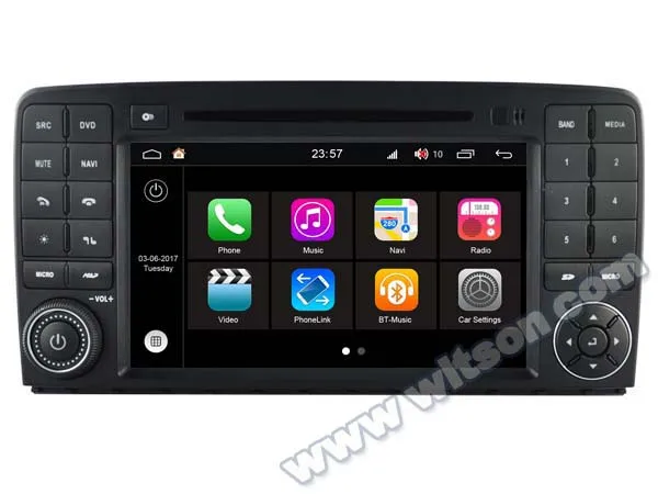 Cheap 8" Android 8.0 OS Car DVD Multimedia Navigation GPS Radio for Mercedes-Benz R-Class W251 2006-2013 ( R280 R300 R320 R350 R500 ) 1