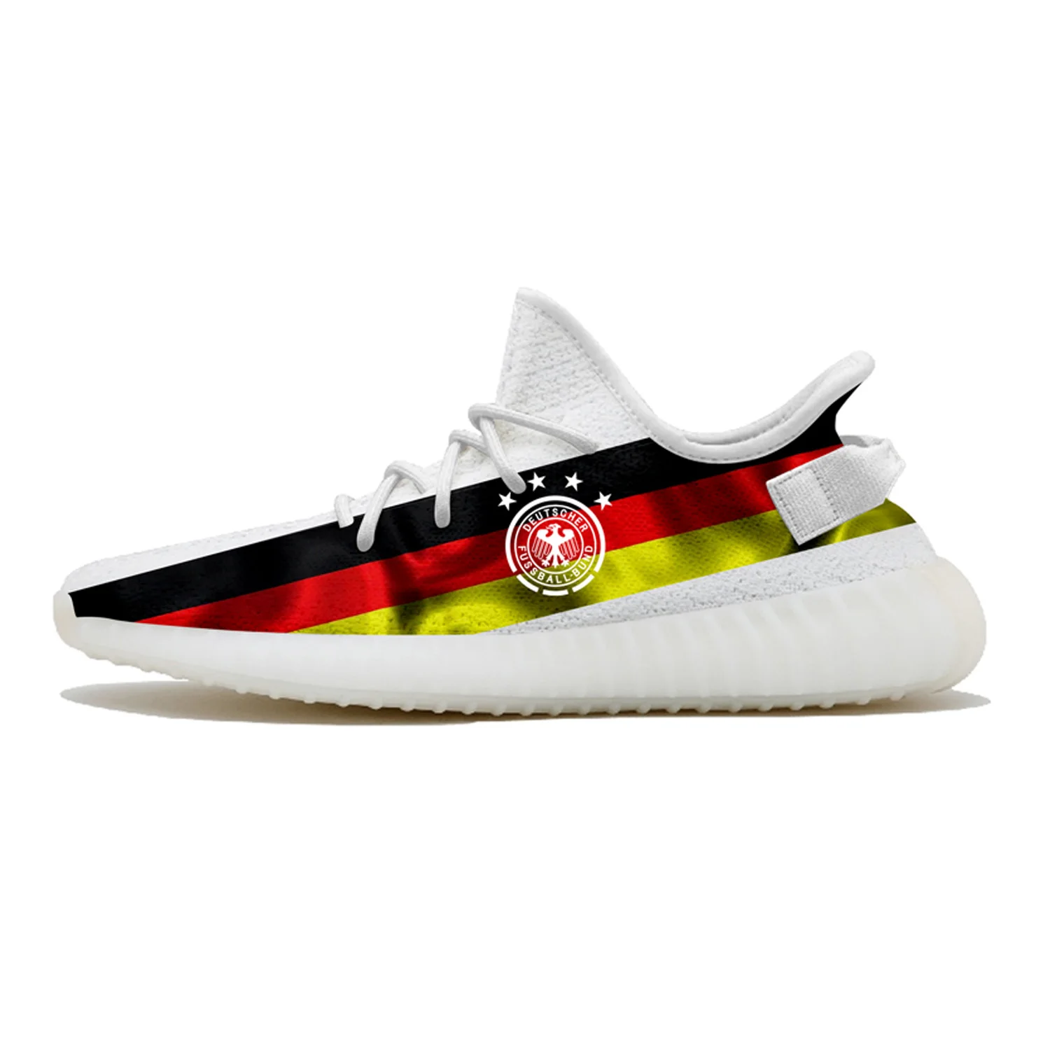 

2019 Germany team fans Spring Yeezys Boost 350 v2 men custom air Shock absorption sport Running shoes Women Ladies Sneakers