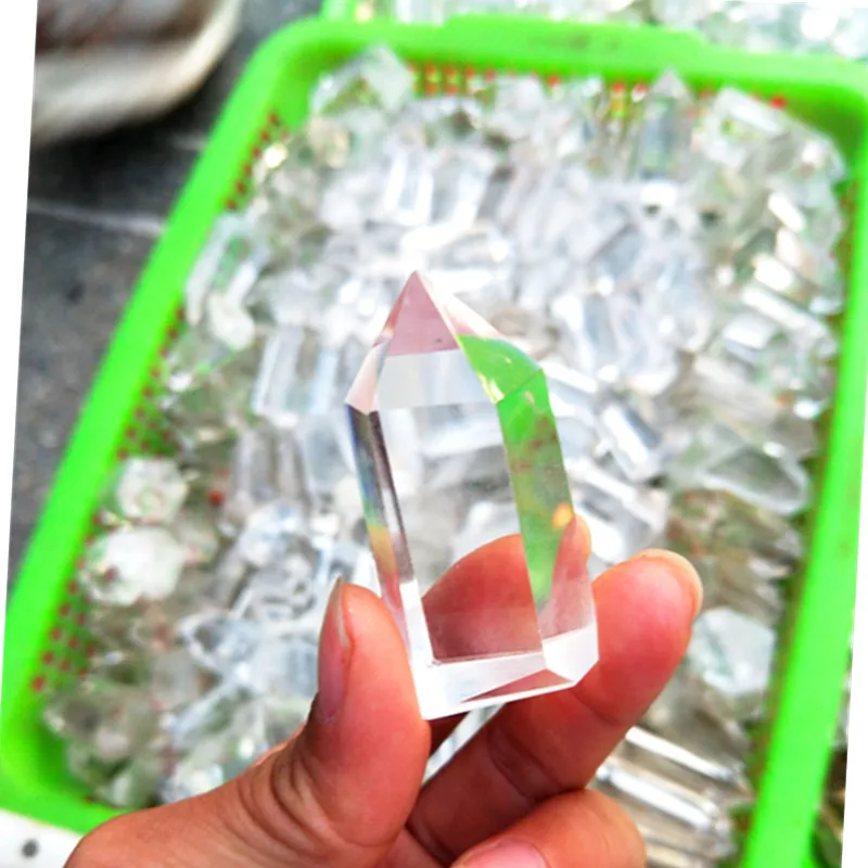 

2000g NATURAL CLEAR QUARTZ CRYSTAL wand POINTS HEALING From Brazil , Wholesales