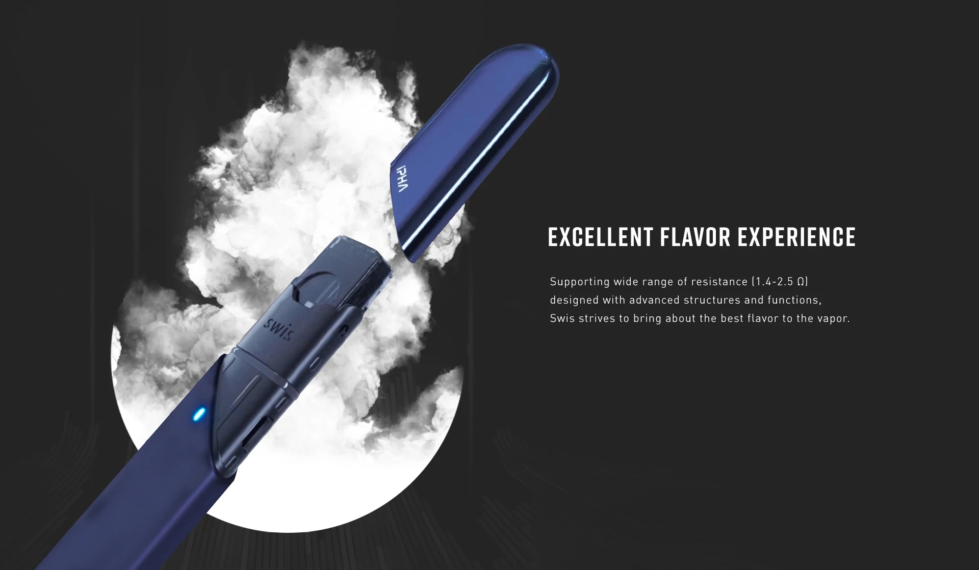 IPHA Swis Stainless Steel Pod Kit 300mAh