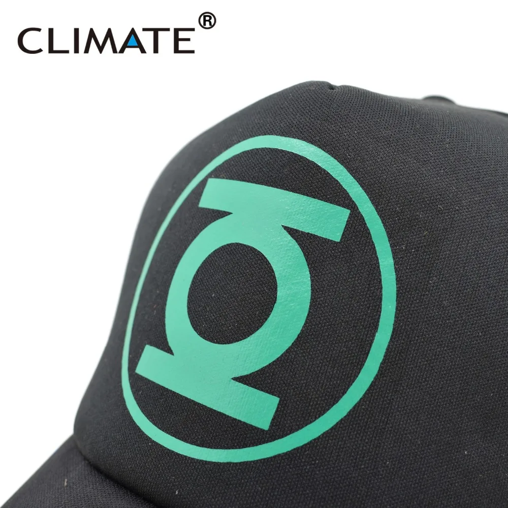CLIMATE Green Lantern Trucker Caps Men 