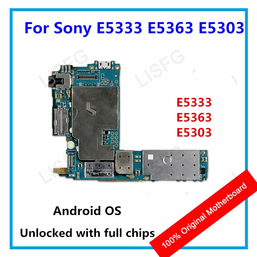 Для sony Xperia C4 E5333 E5363 E5303 материнская плата разблокированная материнская плата SIM Поддержка полные чипы Android OS материнская плата заменена