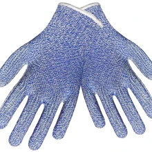 7 Калибр EN388 5 класс стали устойчивые к порезам рабочие перчатки HPPE арамидных волокон перчатки анти порезы рабочие перчатки