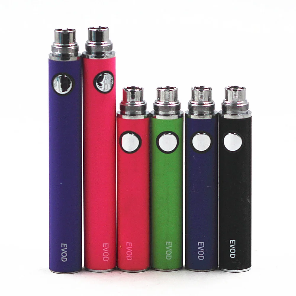 EVOD 650 mah/1100 mah сменная аккумуляторная батарея 510 Ego Thread 3,3-4,8 V для CE4 H2 T3S клиромайзер