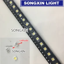 SAMSUNG 200 шт. люмен светодиодный SMD 3535 3537 1 Вт 3 в холодный белый ЖК-подсветка для телевизора A129CECEBP19C светодиодный 4JIAO