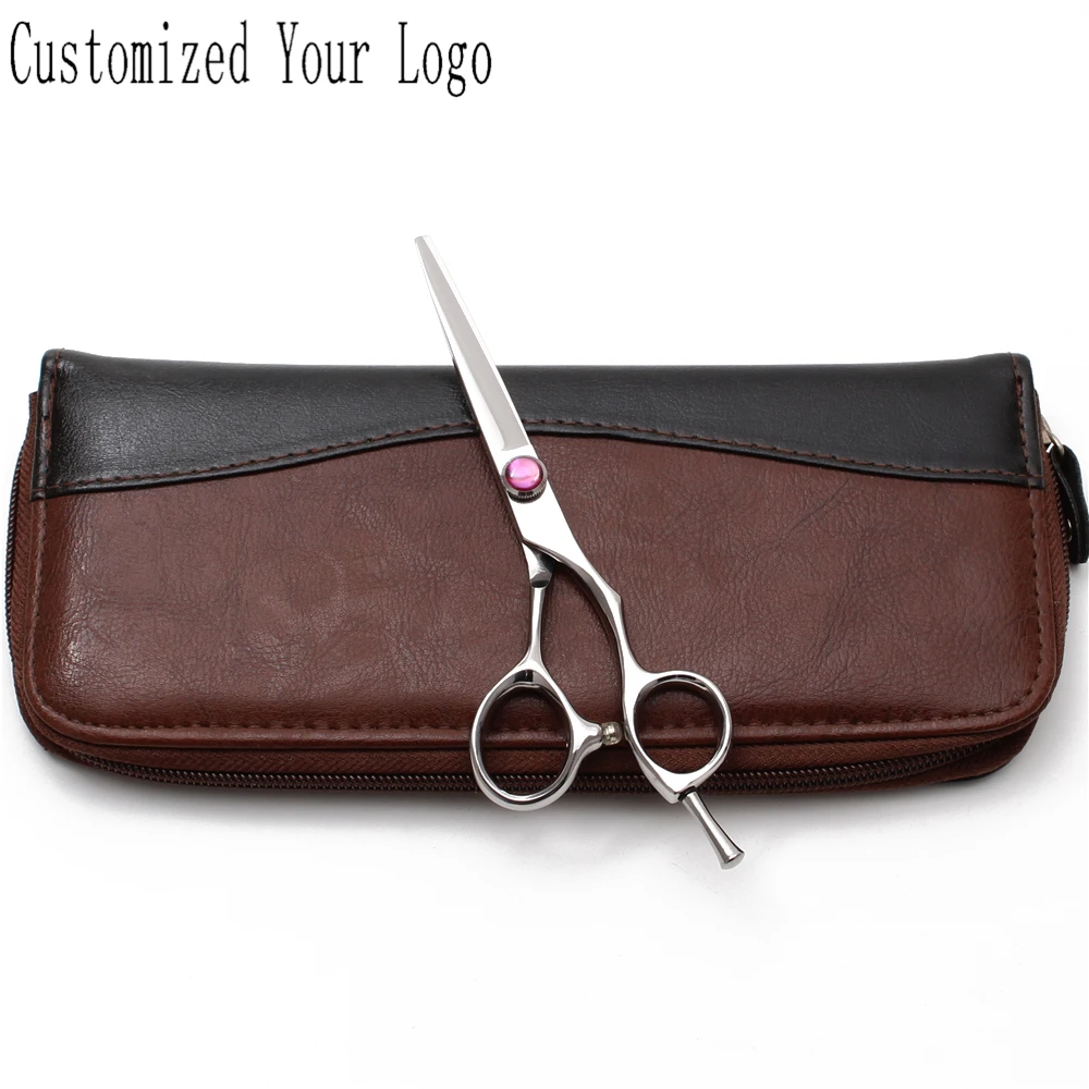 

5.0" 5.5" 6.0" 440C Engraving Logo Professional Hairdressing Scissors Cutting Shears Thinning Scissors Salon Hair Scissors C9014
