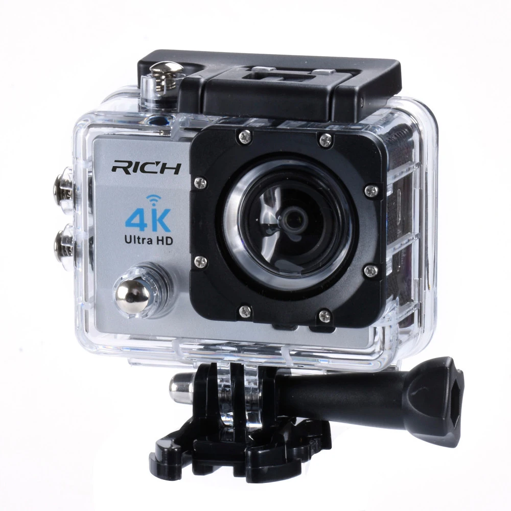 Широкая экшн камера видеокамера HD 4K 14MP WIFI 1080P 2 0 дюйма 170 градусов объектив go 30M