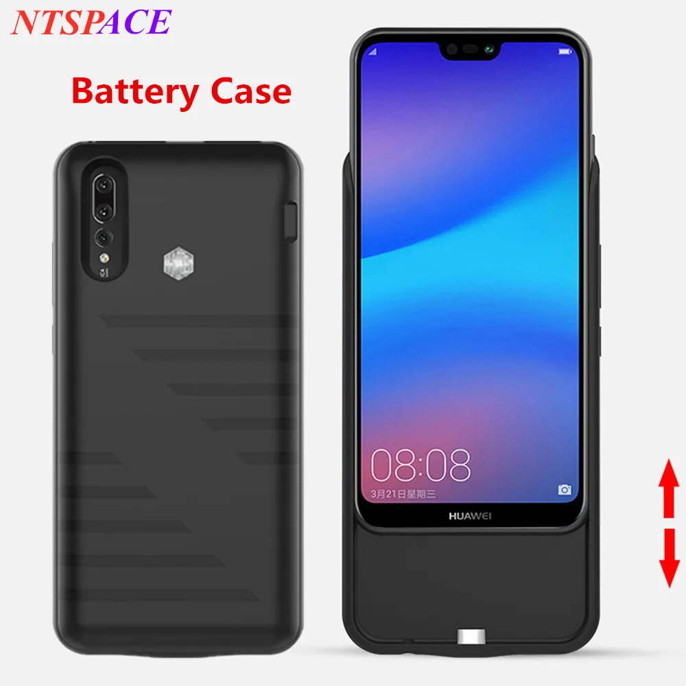 

External Battery Charger Case For Huawei P20 Portable Power Bank Cover For Huawei P20 Pro Extended Phone Battery Power Case