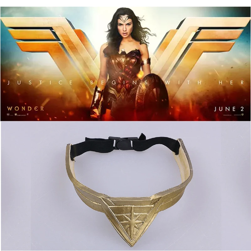 2017 Wonder Woman Headband headwear  Crown Superhero Cosplay Props Accessories