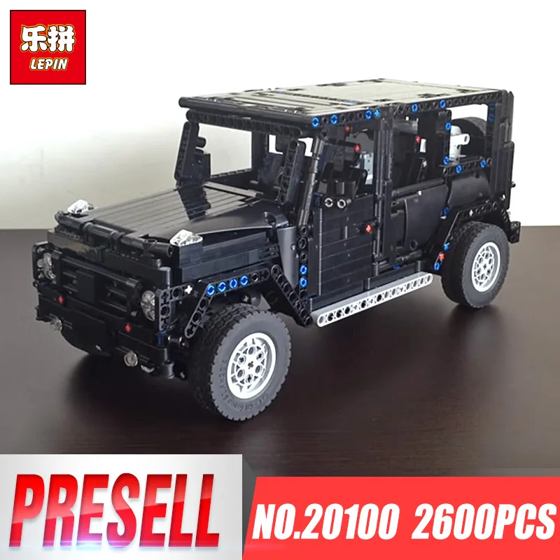 

Lepin Technic 20100 MOC-2425 G500 AWD Wagon RC off Road Vehicle Motors Trucks Model Building Blocks Bricks SUV Toys Kids Gifts