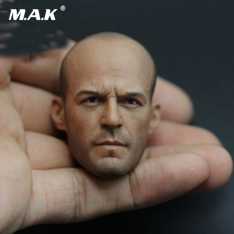 

1/6 Jason Statham Head Sculpt Fast and Furious 8 Death Squads Head Carving for 12" Figure Doll Action Figure Accessory