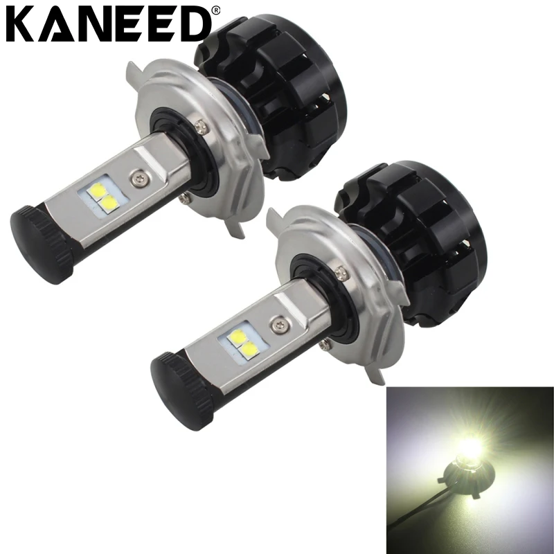Kaneed 9003 Led Koplampen 2 Stuks 40W 4800 Lm 6000K IP67 Waterdichte H4
