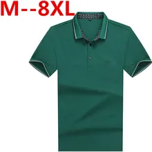 10XL 9XL 8XL 6XL Mens Polo Shirt Brands Slim Fit Casual Solid Polo Shirts Brand Clothing Short Sleeve Fashion Poloshirt Summer