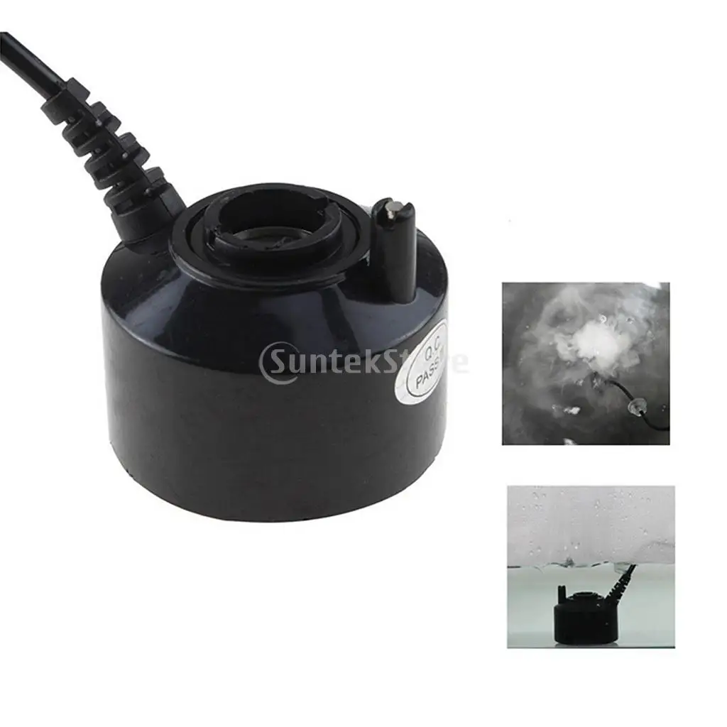 1 Head Black Mist Maker Fog Machine Atomizer Fogger Water Fountain EU Plugin Watering Kits from