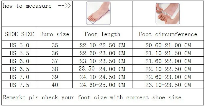 shoe size measurement