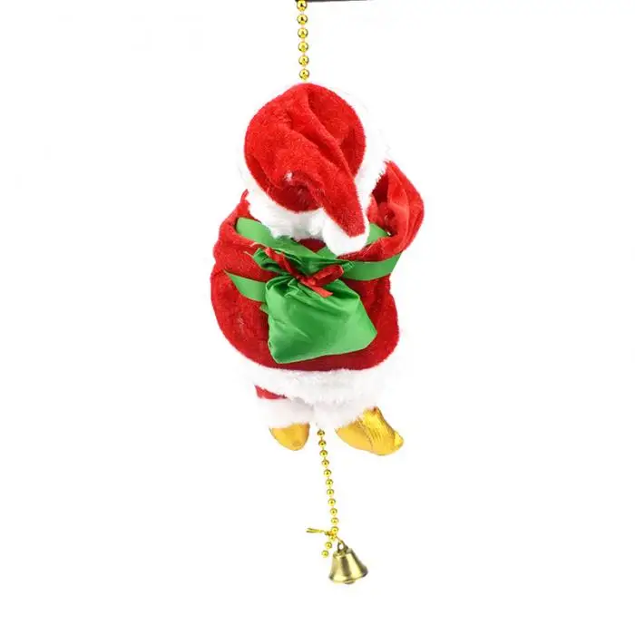 1 шт. электрическая альпинистская музыкальная плюшевая игрушка Рождественское украшение, подарок BM88