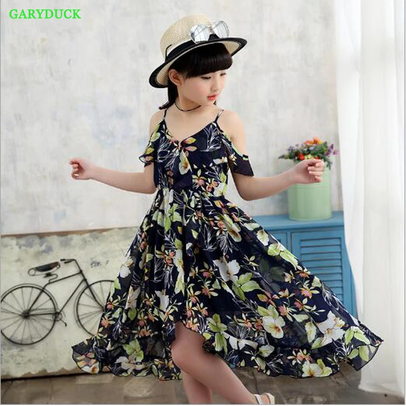 

Kids Dresses For Girls Fashion Girls Dresses Summer 2017 Floral Bohemian Girl Dress Princess Novelty Kids Clothes Girls Clothes