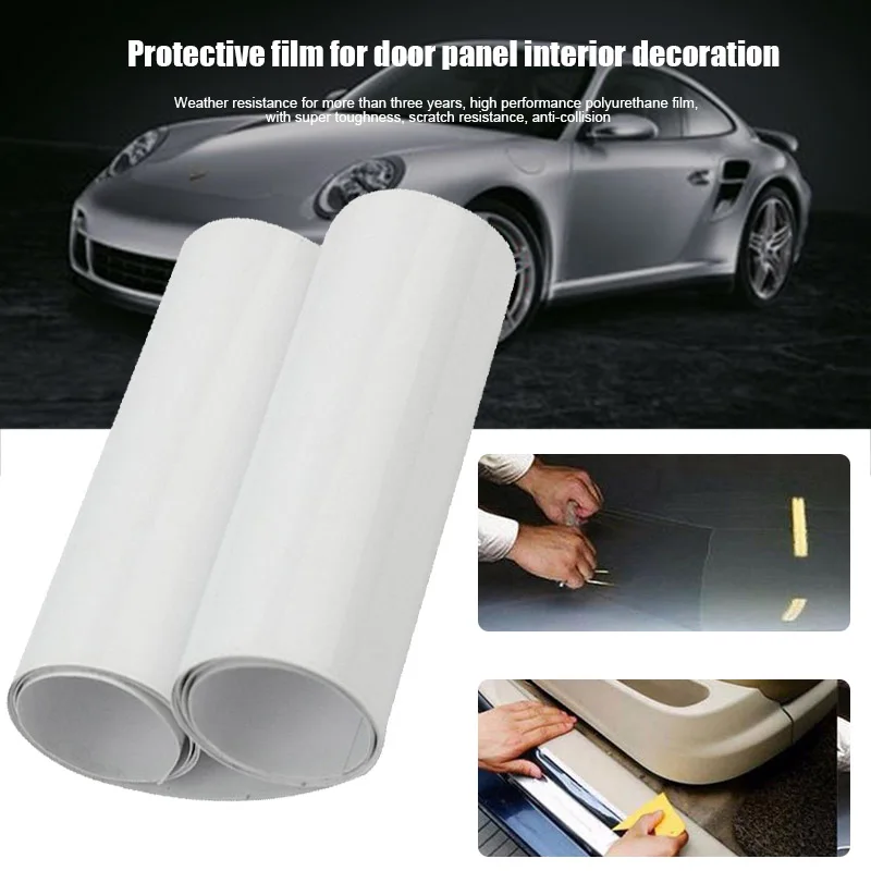 Peinture pour pare choc de voiture, Film de protection Transparent Anti salissure pour