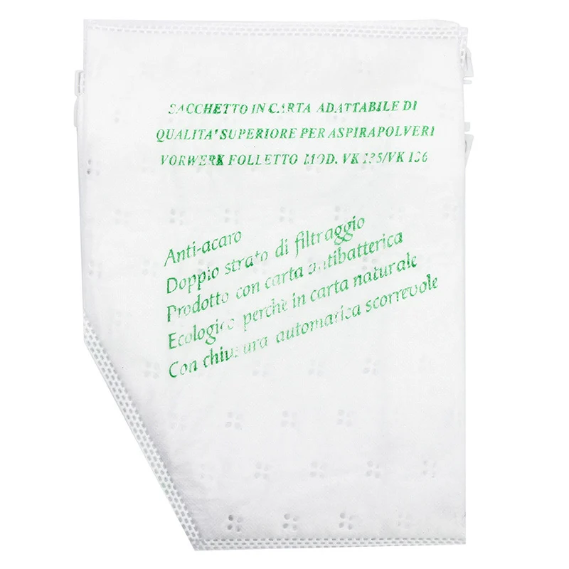 For Vorwerk Kobold 135 136 Vacuum Cleaner Parts Dust Bag Filters Perfumed Stone
