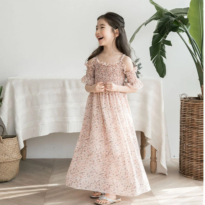 Summer 2021 Floral Maxi Long Dress Teen ...