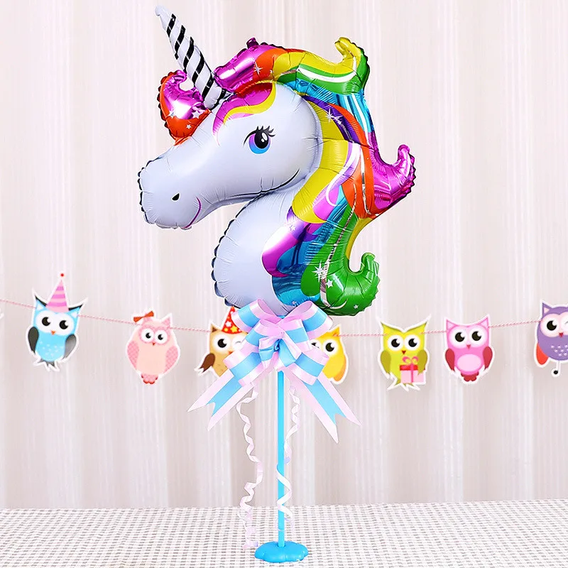 Rainbow Unicorn Party Table Decoration & Accessories Table Pendulum Balloons Birthday Baloons Wedding Table Decoration DE18 (4)