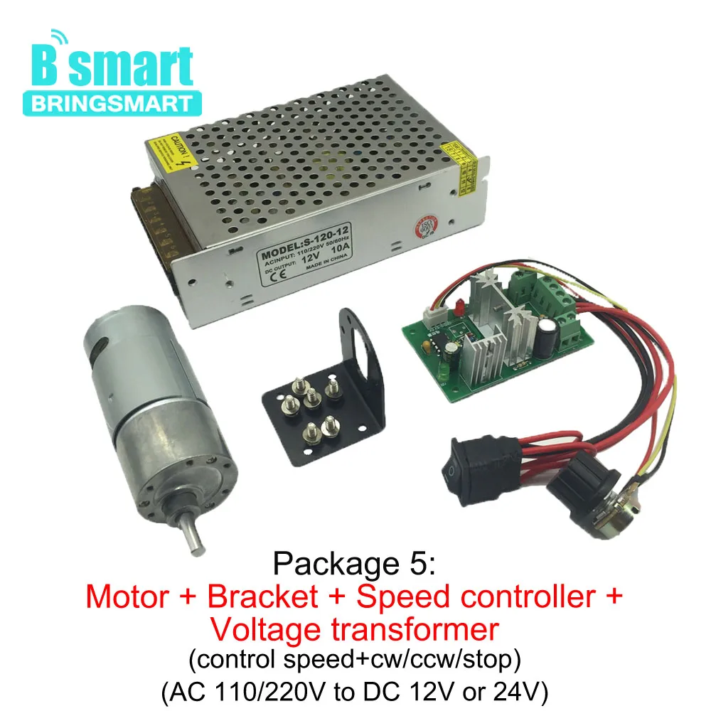 BringSmart al por mayor JGB37-550 Mini inversa Motor 12 V DC Motor de alto par Motor electrónico Reductor 12 V Motor de engranaje BringSmart al por mayor JGB37-550 Mini inversa Motor 12 V DC Motor de alto par Motor electrónico Reductor 12 V Motor de engranaje