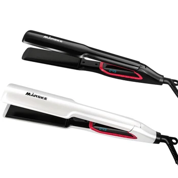 

Hair Straightener Curling Iron Travel Tourmaline Ceramic Flat Iron with Display & Accurate Temp Control for All Hair Types