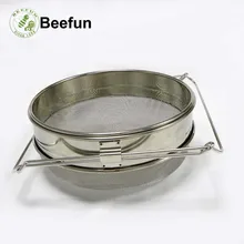 Beefun сетевой экран сетчатый фильтр из нержавеющей стали honey Tool 9,2" Bilayer honey фильтры ситечко для пчеловодства инструменты