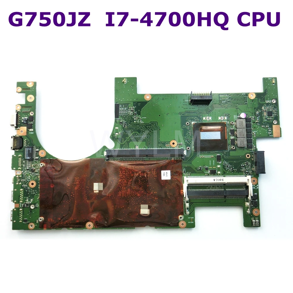 G750JZ Встроенная стандартная материнская плата для ноутбука G750JY G750J 60NB04K0 100%