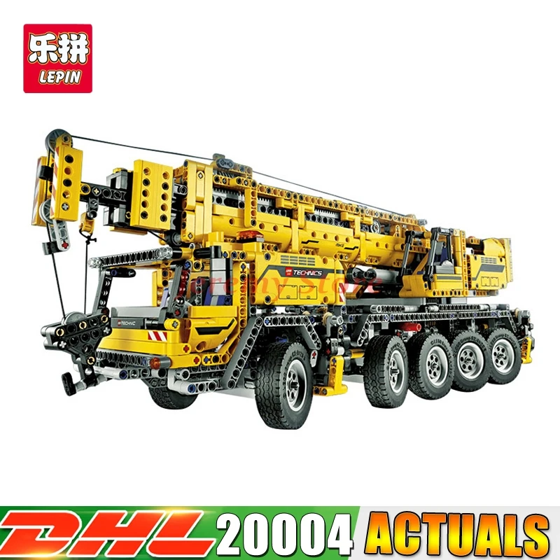 

LP 20004 2606Pcs Technic Motor Power MobiLP Crane Mk II Model Building Kits Blocks Bricks toys Compatible LegoINGly 42009