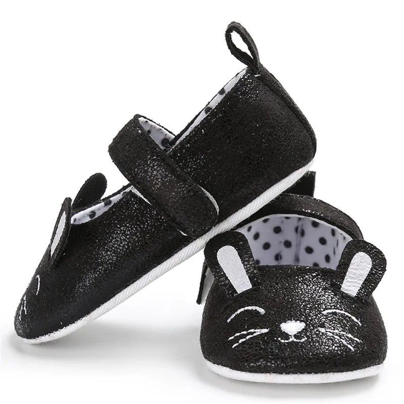 Newborn Baby Girl Soft Sole Mouse Soft Sole Crib Shoes Toddler Kids Infant Anti-slip Sneaker Prewalker 0-18M Fashion Lovely