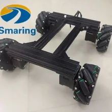 1 комплект колеса Mecanum Универсальный Интеллектуальный/умный автомобиль шасси всенаправленная Мобильная разработка робота платформа diy для arduino