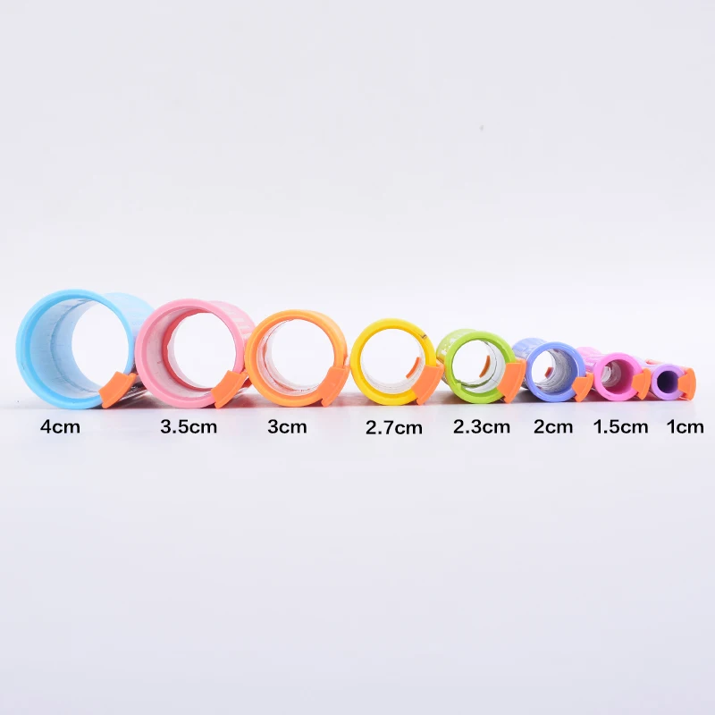 Hair Cold Perm Rods With Clips Hairdressing Home Use DIY Magic Hair Rollers Curlers Wave Fluffy Styling 6pcs/Pack