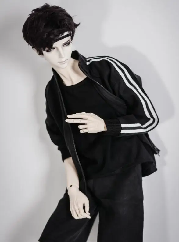 New Fashion Black //white Sports suit 1//3 1//4 Boy BJD SD MSD Doll Clothes