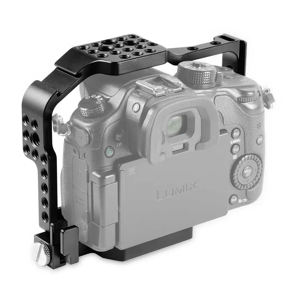 SmallRig профессиональная камера клетка для Panasonic Lumix GH4/GH3 со встроенным Рельсом Nato и